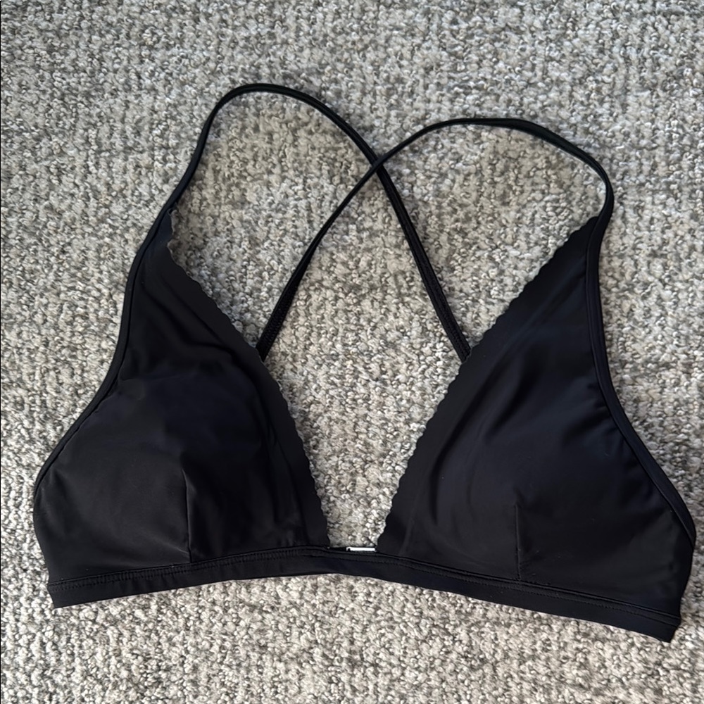 lululemon athletica Black Triangle Bikini Top